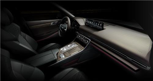 제네시스 GV80 실내 디자인 [제네시스 제공]